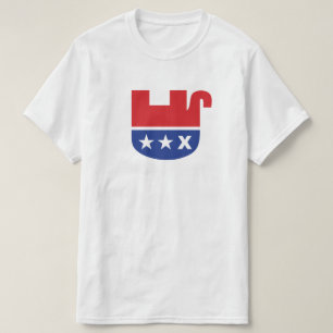 Camiseta Elefante muerto republicano contra Trump