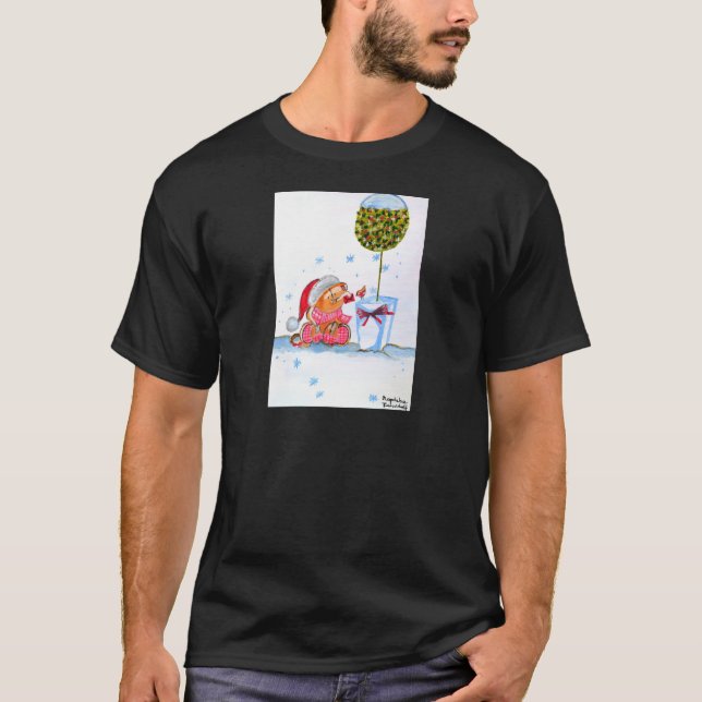 Camiseta Elefante navidad (Anverso)