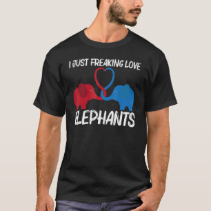Camiseta Elefante Para Hombres Mujeres Parque Silvestre Ani