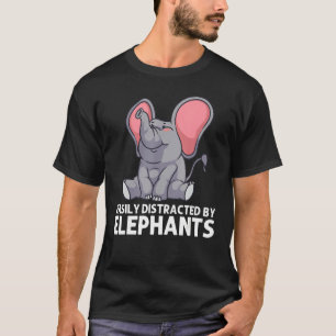 Camiseta Elefante para Hombres Mujeres Vida Silvestre Elefa