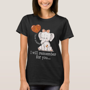 Camiseta Elefante para la toma de conciencia de CRPS