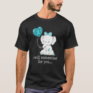 Camiseta Elefante para la toma de conciencia del tumor desm