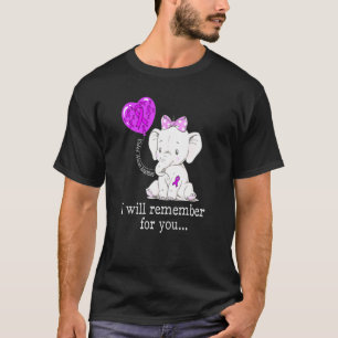 Camiseta Elefante para la toma de conciencia sobre el abuso