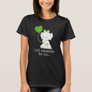 Camiseta Elefante para la toma de conciencia sobre el trast