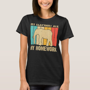 Camiseta Elefante para niños Mammoth Vin elefante indio