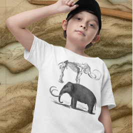 Camiseta Elefante pre-histórico de mamut loboso