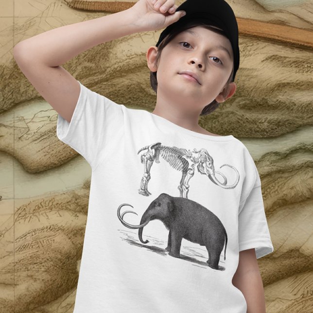 Camiseta Elefante pre-histórico de mamut loboso (Subido por el creador)