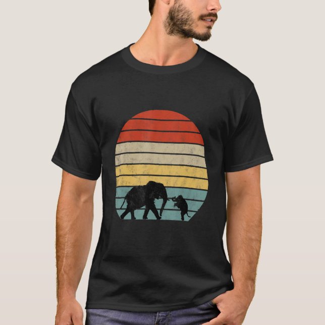Camiseta Elefante que ama a los animales 2 (Anverso)