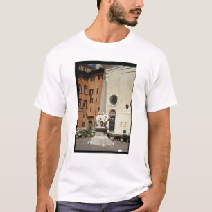 Camiseta Elefante que lleva un obelisco egipcio, 1667