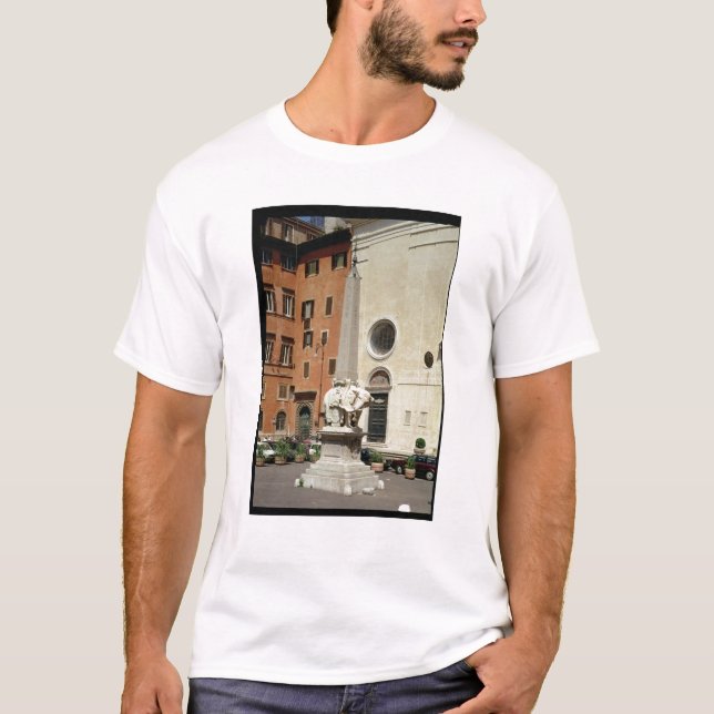 Camiseta Elefante que lleva un obelisco egipcio, 1667 (Anverso)