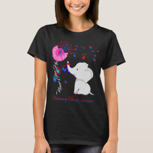 Camiseta Elefante que uso mientras se usa para fibrosis pul