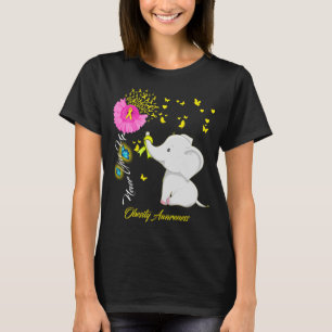 Camiseta Elefante que uso por conciencia de la obesidad