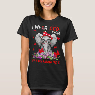 Camiseta Elefante que uso rojo para la toma de conciencia s