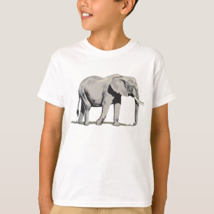 Camiseta Elefante real