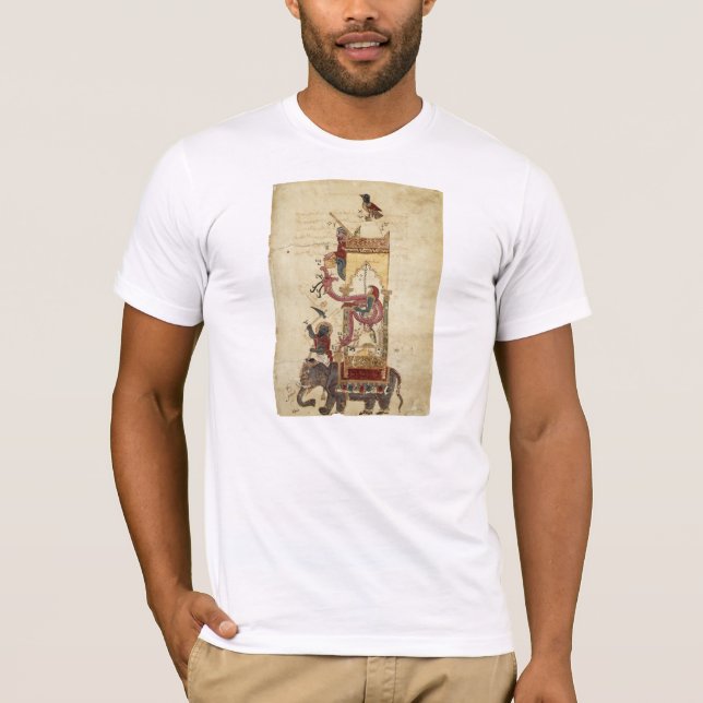 Camiseta Elefante-Reloj de los autómatas (Anverso)