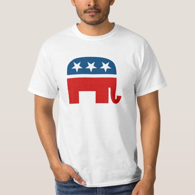 Camiseta Elefante republicano (Anverso)