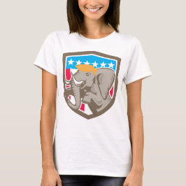 Camiseta Elefante republicano del triunfo