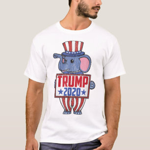 Camiseta Elefante Republicano Donald Trump 2020