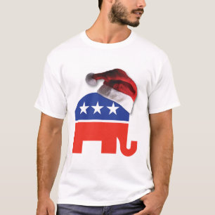 Camiseta Elefante Republicano-XMAS