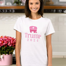 Elefante rosa de Trump 2024