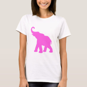 Camiseta Elefante rosado