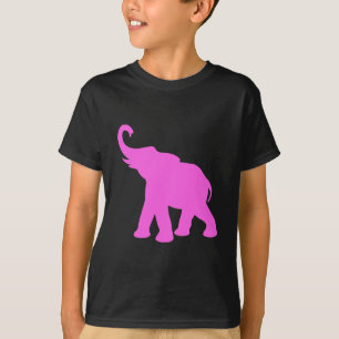 Camiseta Elefante rosado
