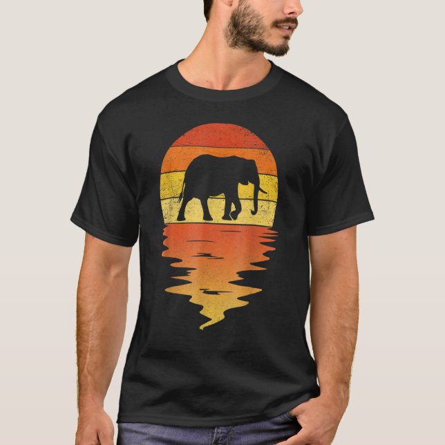 Camiseta Elefante Salva A Los Animales 5 (Anverso)