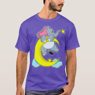 Camiseta Elefante sobre las nubes