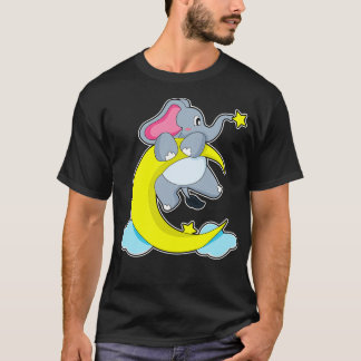 Camiseta Elefante Sobre Las Nubes