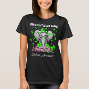Camiseta Elefante su lucha es mi lucha por la escoliosis