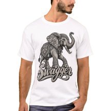 Elefante Swagger Vintage Boho Decorado Animal