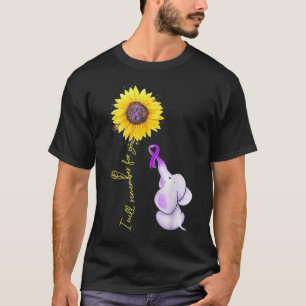 Camiseta Elefante Te Recordaré Sunflower Alzheim