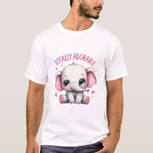 Camiseta Elefante Totalmente Adorable Arte Lindo