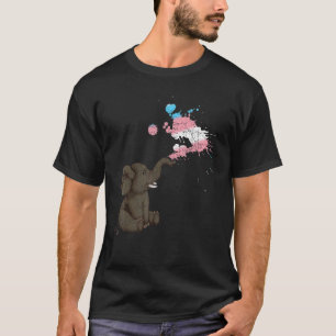 Camiseta Elefante Transsexual Queer África Animal Lgbtq Tra