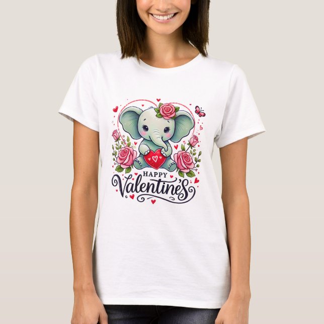 Camiseta elefante valentino (Anverso)