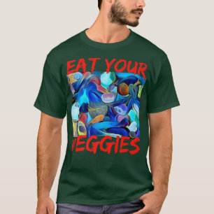 Camiseta Elefante Vegetario Comidas enteras sin crueldad