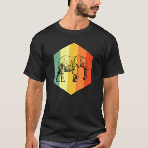 Camiseta Elefante Vintage Rogue Elephant