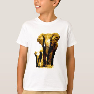 Camiseta Elefante y elefante bebé