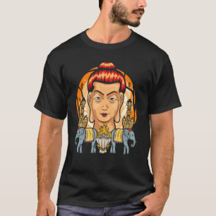 Camiseta Elefante Zen Budismo Espiritual Yoga Meditación Bu