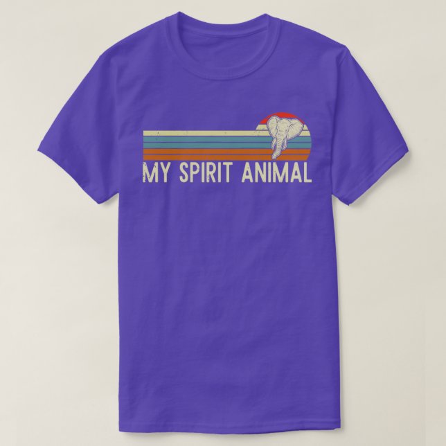 Camiseta elefantes africa safari diciendo con animales (Diseño del anverso)