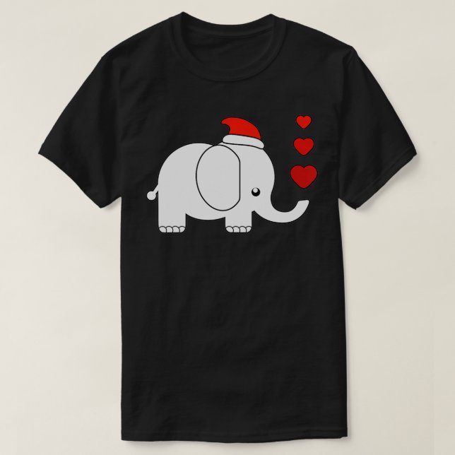 Camiseta Elefantes Blancos Navidades (Diseño del anverso)