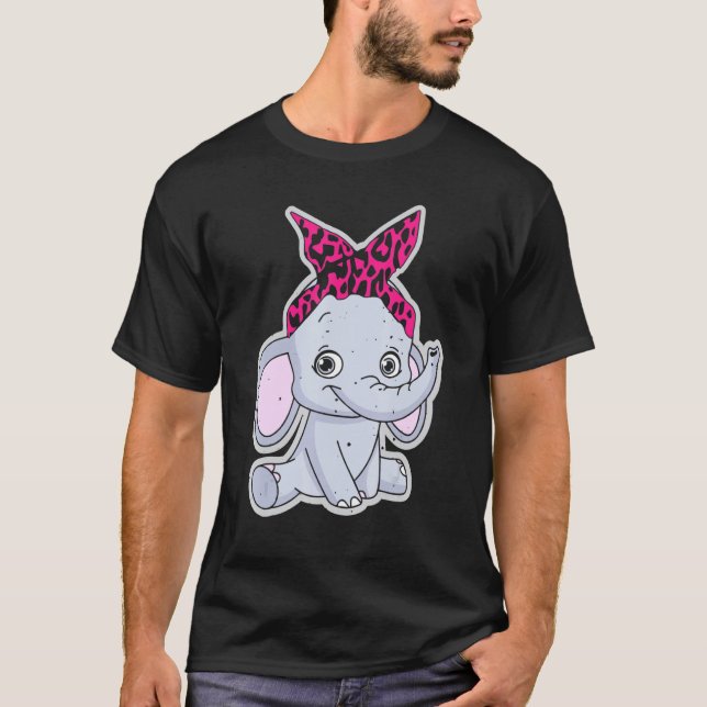 Camiseta Elefantes Cute (Anverso)