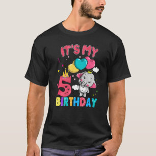 Camiseta Elefantes de 5 años de edad Chicas alucinantes de