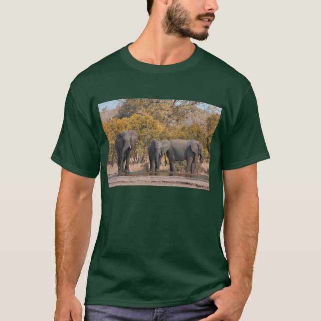 Camiseta Elefantes de Kruger (Anverso)