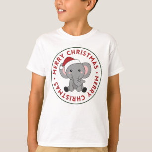 Camiseta Elefantes Navidades de Elefantes Niegan a los Anim