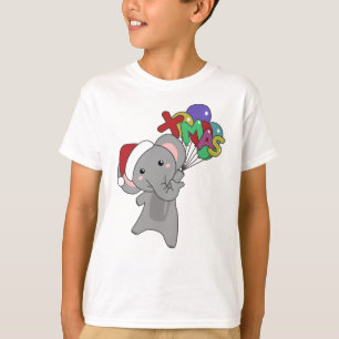 Camiseta Elefantes Navidades de Elefantes Niegan a los Anim