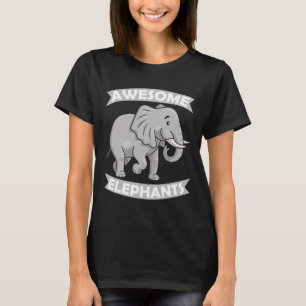 Camiseta Elefantes Zoológico Circo Elefante Conservador 