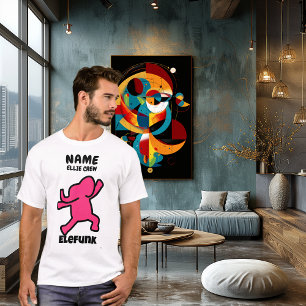 Camiseta Elefunk Elefante Divertido – Diseño de Equipo Pers