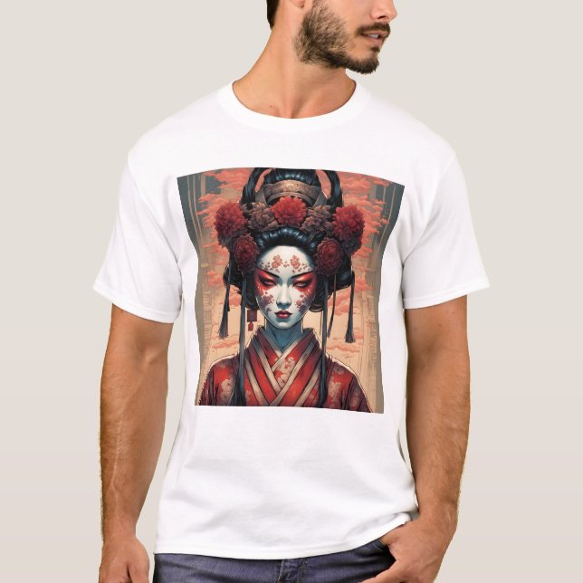 Camiseta Elegance Geisha Tee (Anverso)