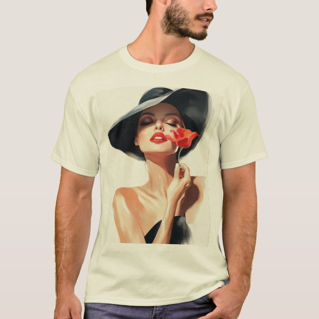 Camiseta elegance, woman (Anverso)